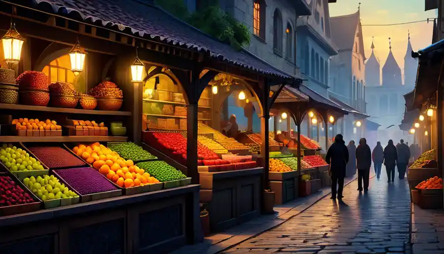 Dreaming About a Bustling Market