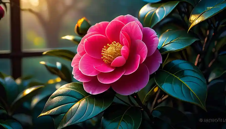 Dreaming of Camellia Flower