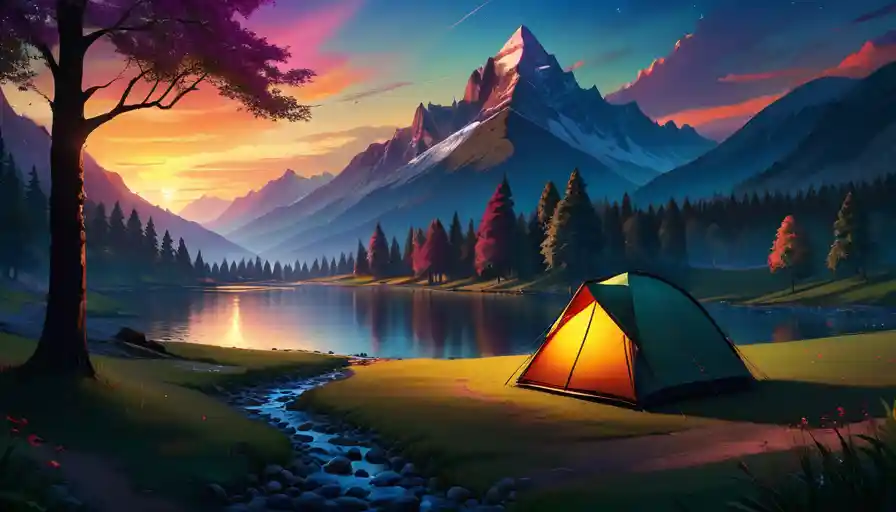 Dreaming of Camping in a Valley