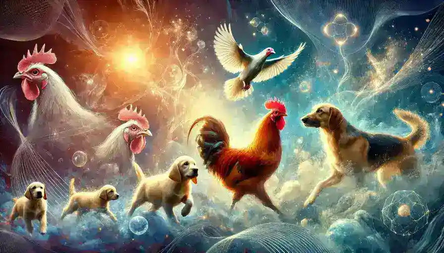 Dream About Chickens and Dogs