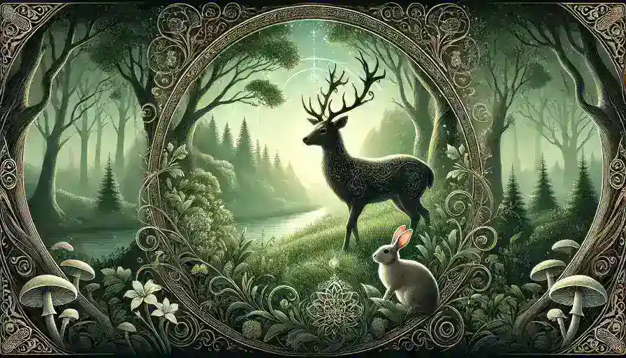 Dreaming of Deer and Rabbit