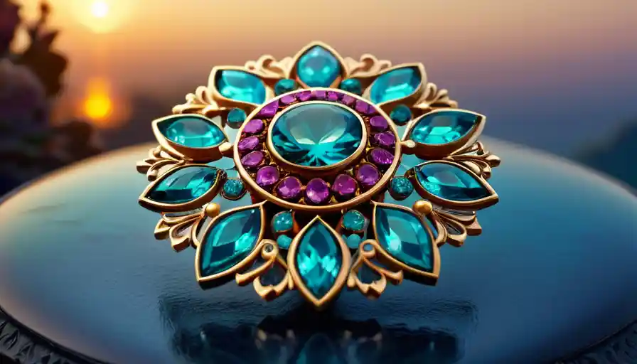 Dreaming about Gemstone Brooch