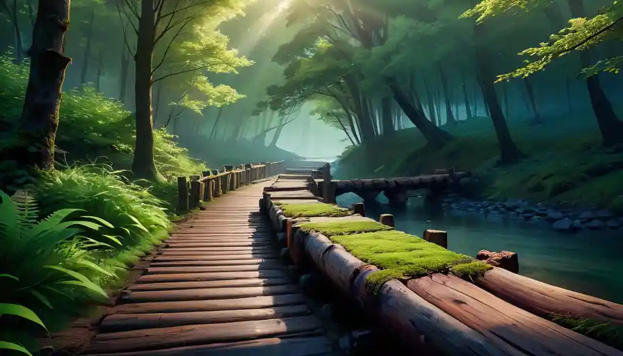 Dreaming About a Log Bridge