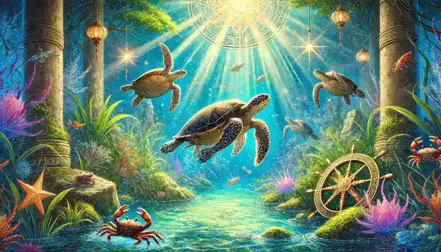 Turtles and Crabs in a Dream