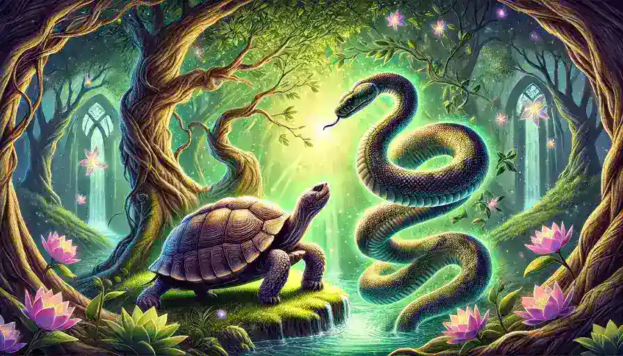 Dream About Turtles and Snakes: What It Means