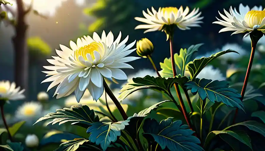 Dream About White Chrysanthemums