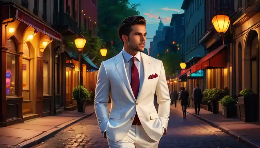 Dream About Wearing a White Suit